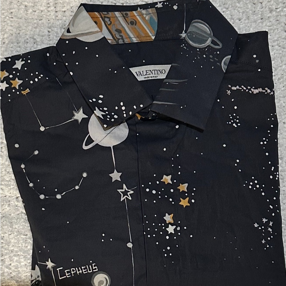 Valentino Cosmic Print Shirt